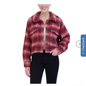 Vigoss Red Plaid Jacket
